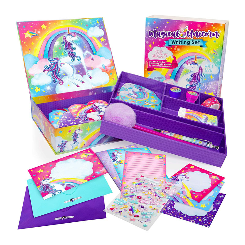 45 Piece Stationery Set kanggo Girls