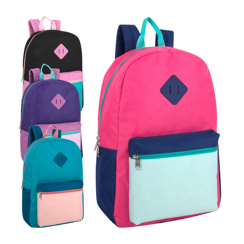 Dhuwur Kapasitas 17 Inch Multicolor Backpack