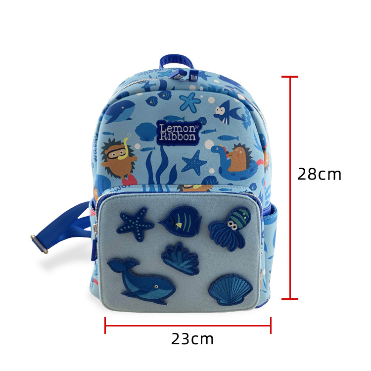 Hot Selling PU Kulit Siswa Schoolbag