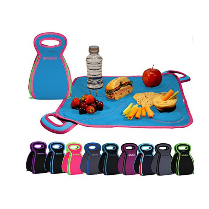 Tas Lunch Unzips menyang Placemat